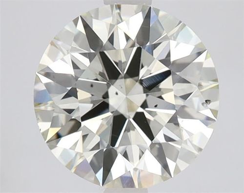 2.02ct K SI1 Rare Carat Ideal Cut Round Diamond