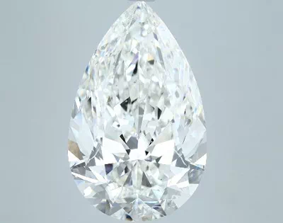 7.02ct G VS2 Rare Carat Ideal Cut Pear Diamond