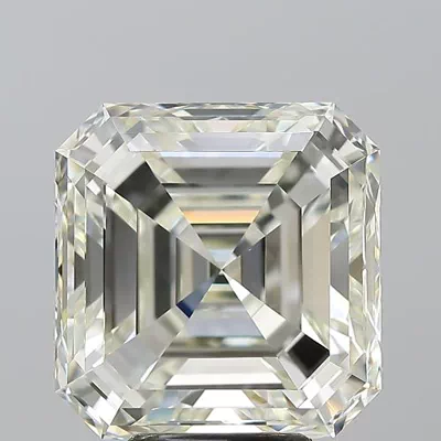 6.01ct I VVS2 Very Good Cut Asscher Diamond