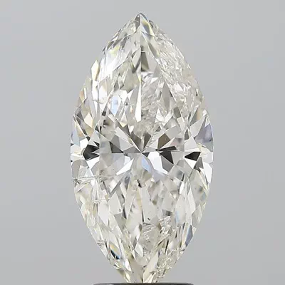 3.54ct H SI2 Rare Carat Ideal Cut Marquise Diamond