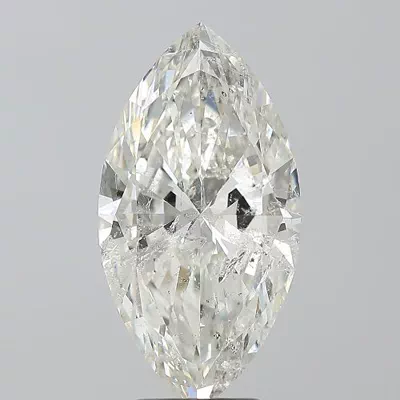 4.02ct H SI2 Very Good Cut Marquise Diamond