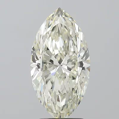 3.03ct J SI1 Rare Carat Ideal Cut Marquise Diamond