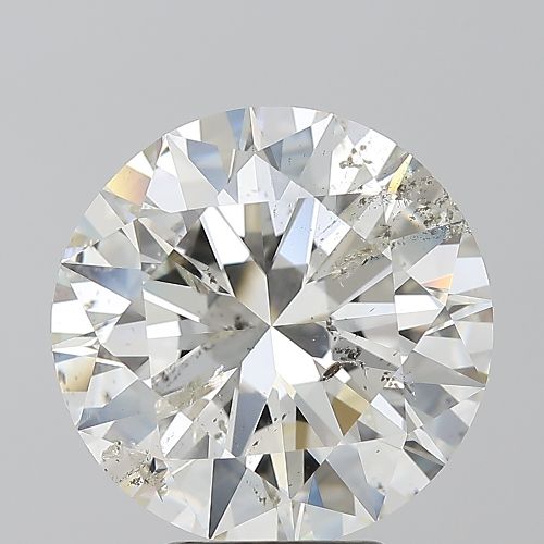 5.02ct H SI2 Rare Carat Ideal Cut Round Diamond