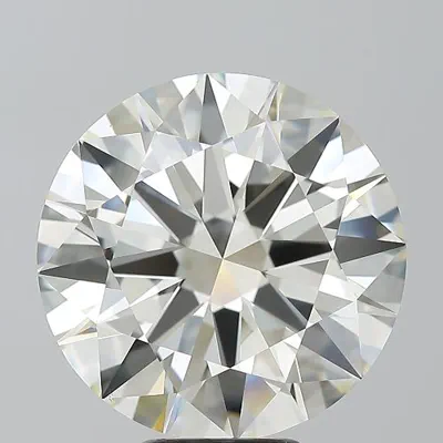 7.01ct I VS1 Rare Carat Ideal Cut Round Diamond