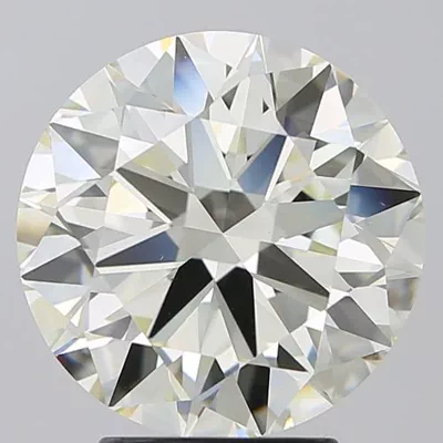 4.00ct K VS1 Rare Carat Ideal Cut Round Diamond