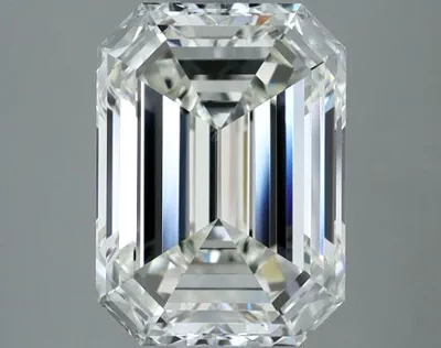 4.03ct I VVS2 Very Good Cut Emerald Diamond