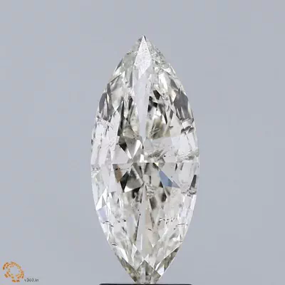 2.01ct J SI2 Very Good Cut Marquise Diamond