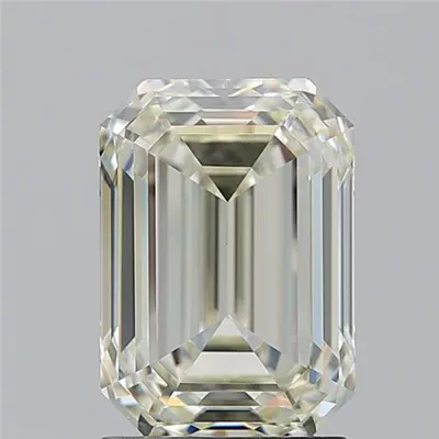 2.24ct K VVS2 Rare Carat Ideal Cut Emerald Diamond