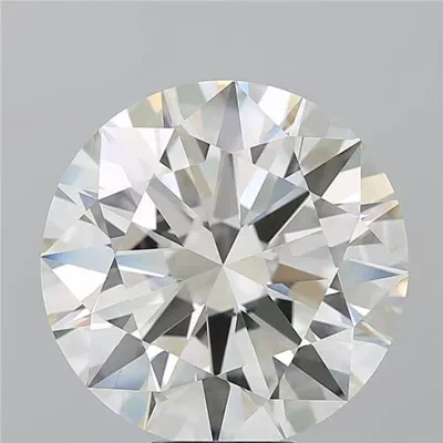 10.02ct I VVS2 Rare Carat Ideal Cut Round Diamond