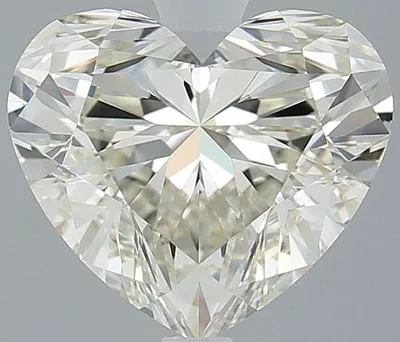2.13ct K IF Rare Carat Ideal Cut Heart Diamond