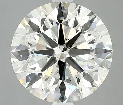 3.50ct J SI1 Excellent Cut Round Diamond