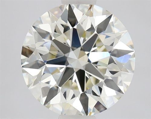2.12ct K VVS2 Rare Carat Ideal Cut Round Diamond