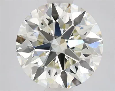 2.12ct K VVS2 Rare Carat Ideal Cut Round Diamond