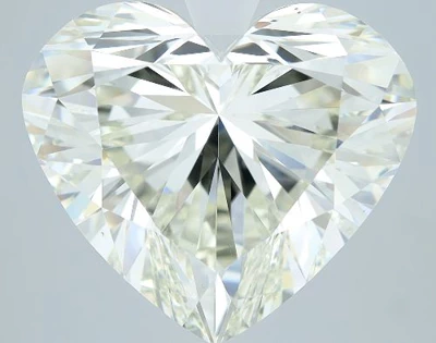 10.05ct J VS1 Rare Carat Ideal Cut Heart Diamond