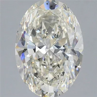 5.03ct I SI1 Very Good Cut Oval Diamond