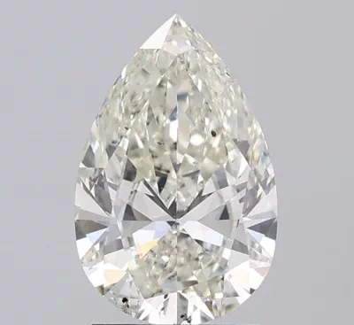 2.01ct J SI1 Rare Carat Ideal Cut Pear Diamond