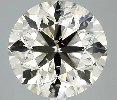 5.03ct K SI2 Very Good Cut Round Diamond