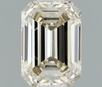 0.61ct K VS1 Rare Carat Ideal Cut Emerald Diamond