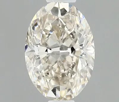 0.52ct J SI1 Rare Carat Ideal Cut Oval Diamond