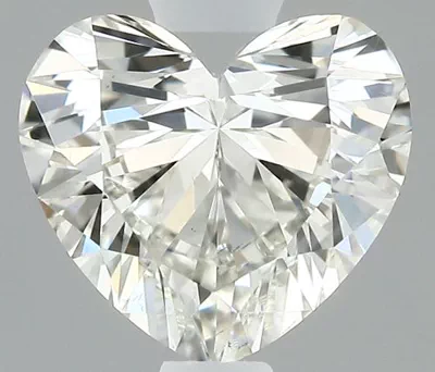 0.67ct H VS2 Rare Carat Ideal Cut Heart Diamond