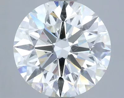 3.03ct I SI1 Rare Carat Ideal Cut Round Diamond
