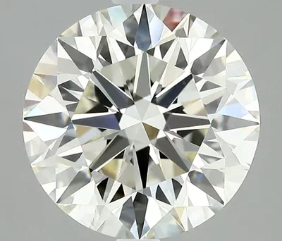 3.03ct J VVS2 Excellent Cut Round Diamond