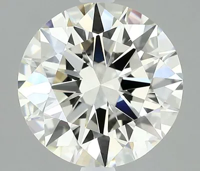 2.27ct J IF Rare Carat Ideal Cut Round Diamond
