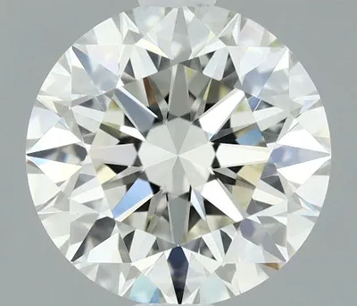 1.06ct J IF Rare Carat Ideal Cut Round Diamond
