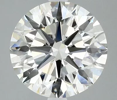 3.03ct H VS1 Rare Carat Ideal Cut Round Diamond