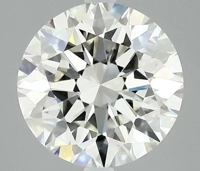 3.51ct I VVS1 Rare Carat Ideal Cut Round Diamond
