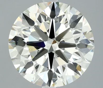 2.71ct K IF Excellent Cut Round Diamond