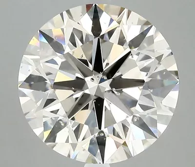5.05ct K SI2 Excellent Cut Round Diamond