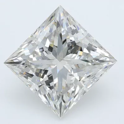 2.66ct I VS2 Rare Carat Ideal Cut Princess Lab Grown Diamond