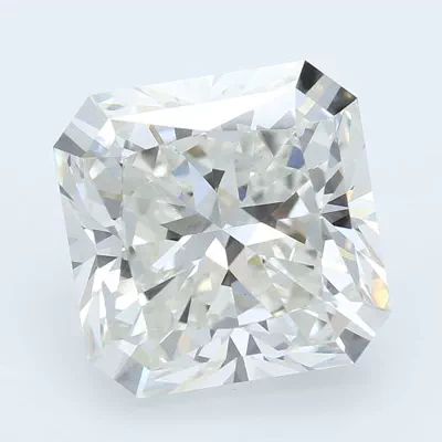 3.18ct H VS1 Rare Carat Ideal Cut Radiant Lab Grown Diamond