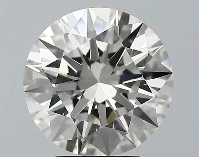 3.01ct I VVS2 Excellent Cut Round Lab Grown Diamond