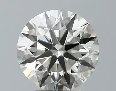 3.00ct I VS1 Rare Carat Ideal Cut Round Lab Grown Diamond