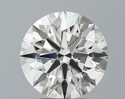 3.01ct I VS1 Rare Carat Ideal Cut Round Lab Grown Diamond