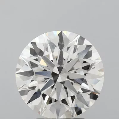 3.23ct H VS1 Rare Carat Ideal Cut Round Lab Grown Diamond