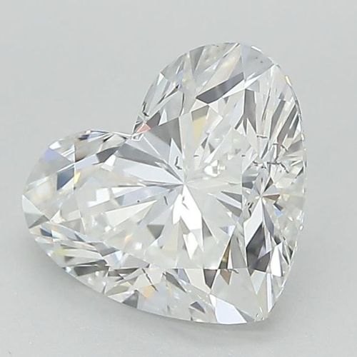 3.00ct K SI1 Rare Carat Ideal Cut Heart Lab Grown Diamond