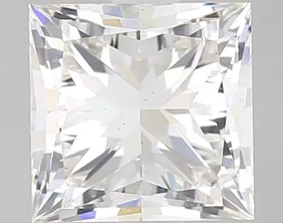 1.65ct H VS2 Excellent Cut Princess Lab Grown Diamond