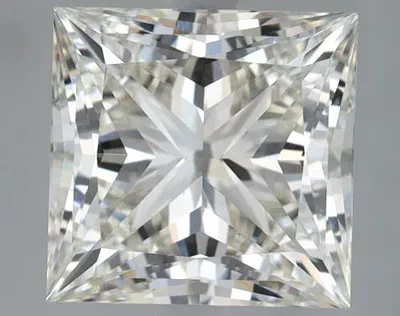3.42ct I VVS2 Rare Carat Ideal Cut Princess Lab Grown Diamond
