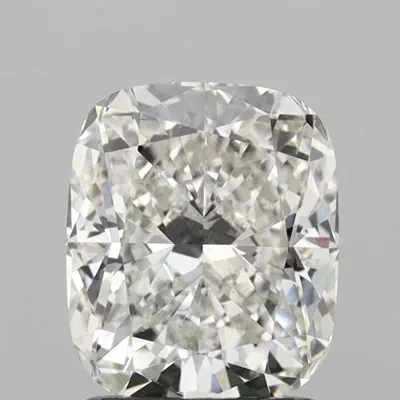 2.06ct H VS1 Rare Carat Ideal Cut Cushion Lab Grown Diamond