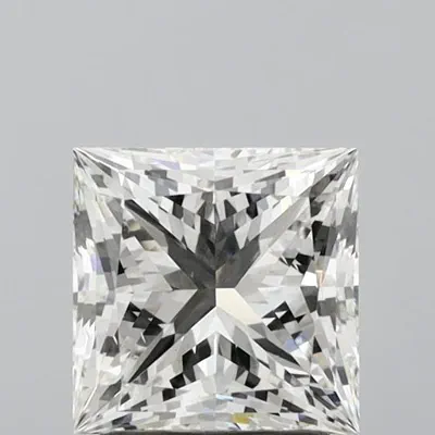 1.61ct F SI1 Rare Carat Ideal Cut Princess Lab Grown Diamond
