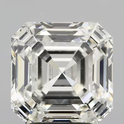 1.51ct H VS2 Very Good Cut Asscher Lab Grown Diamond