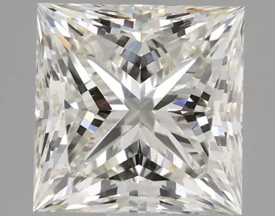 2.74ct H VS1 Rare Carat Ideal Cut Princess Lab Grown Diamond