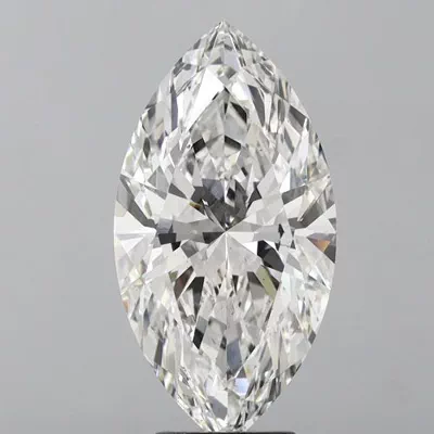 6.56ct F VS1 Rare Carat Ideal Cut Marquise Lab Grown Diamond