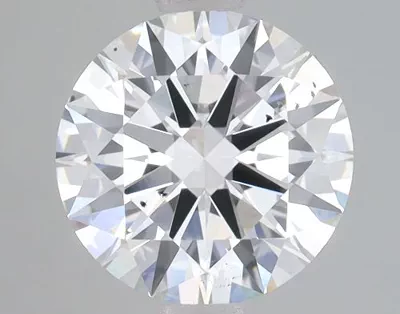 2.50ct F SI1 Rare Carat Ideal Cut Round Lab Grown Diamond