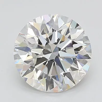 2.45ct E SI1 Rare Carat Ideal Cut Round Lab Grown Diamond