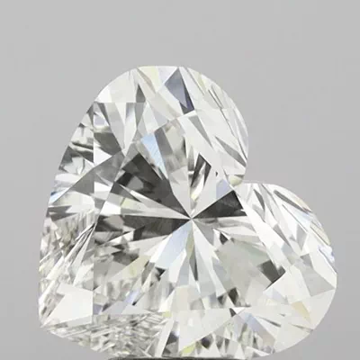 4.90ct F VS1 Rare Carat Ideal Cut Heart Lab Grown Diamond