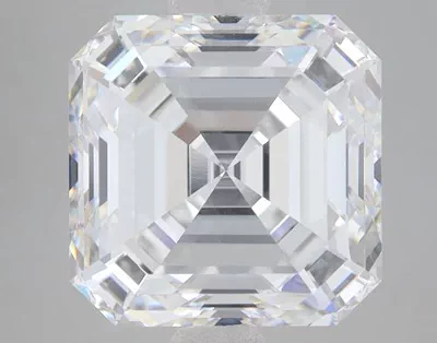 6.05ct E VVS2 Rare Carat Ideal Cut Asscher Lab Grown Diamond